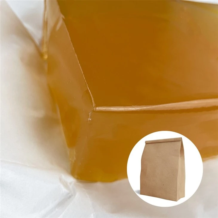 Pegado de fusión caliente para bolsas de papel